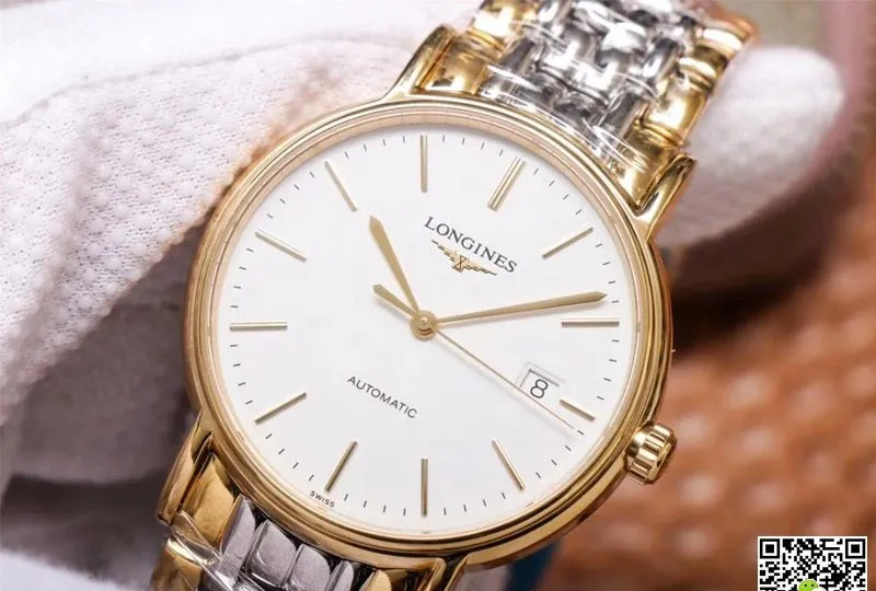 Longines Presence L4.921.2.12.7 RM Factory 1:1 Best Edition Replica Watch Gold Bezel